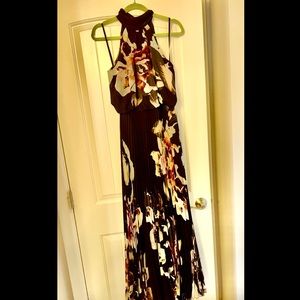 WORN ONCE!  Betsy & Adam gorgeous long dress
